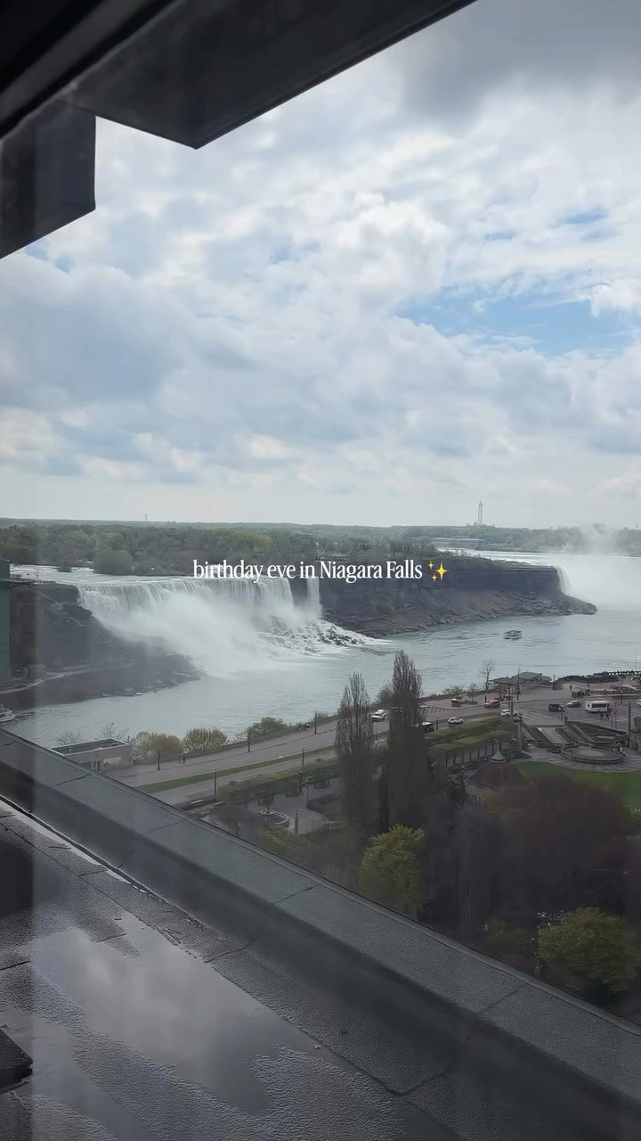 24 hours in Niagara Falls (short stay I know 😭)✨ #stylebyemmanuela 

♡ checked into @thebrockniagarafalls 
♡ grabbed a quick coffee run at @starbuckscanada (my usual is a caramel frap (no whipped cream w/ oat meal + caramel drizzle)☕️
♡ birthday dinner at @stkfallsview 🥂
♡ late-night drive through @cliftonhillfun 🎡
♡ slow morning & gym sesh + hotel views before heading home 🥳

already have my mind set on coming back again but next time to properly experience all the attractions at @niagaraparks ✨

#niagarafallsontario #fallgetaway #hiltonforthestay #thingstodoinniagara

#LTKsummer #LTKcanada #LTKtravel
