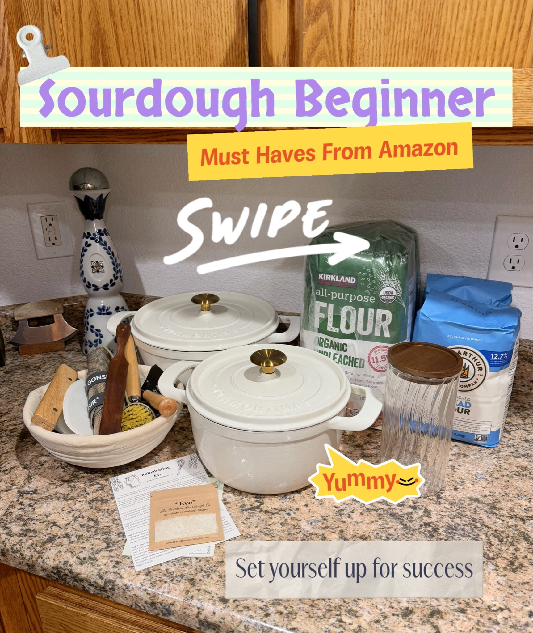 Sourdough Must Haves For Beginners! Save for later! 

#LTKHome #LTKFindsUnder50 #LTKGiftGuide