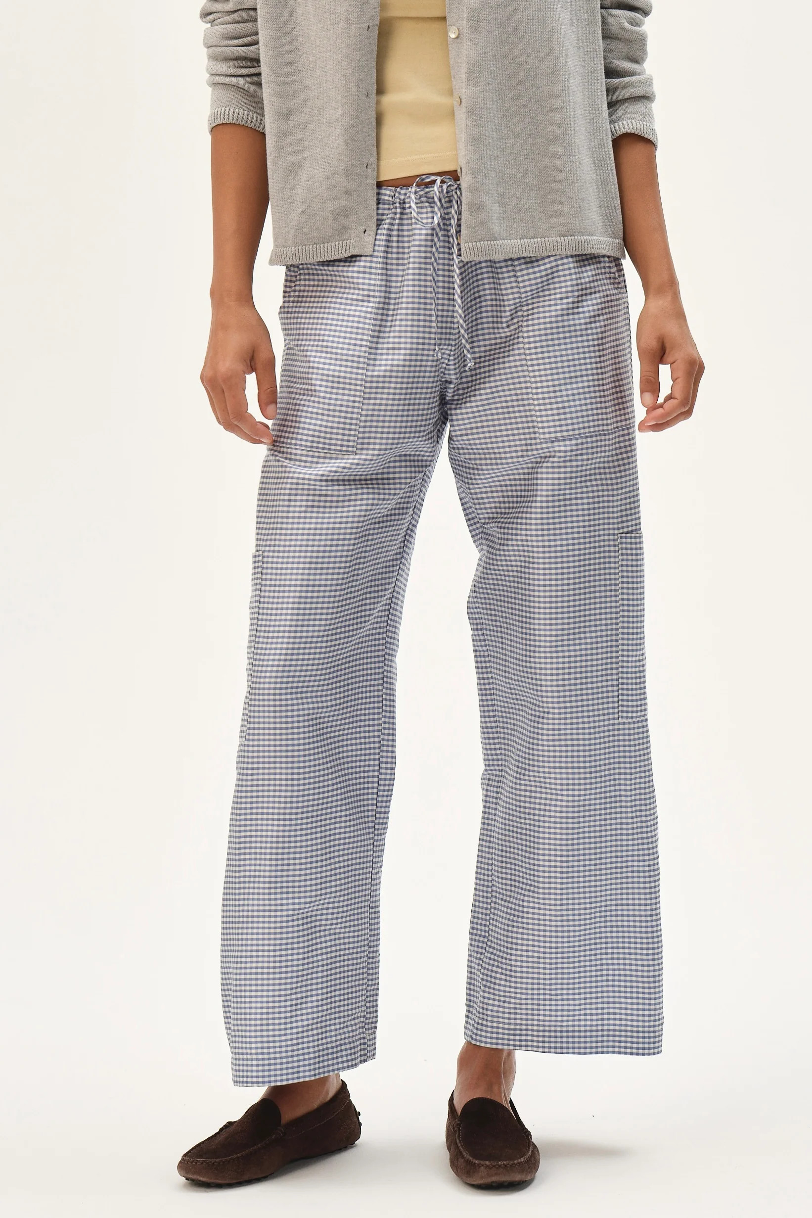 The Taffeta Drawstring Cargo Pant | DONNI.
