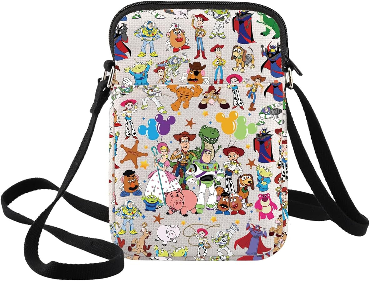 BWWKTOP Space Ranger Crossbody Bag Cowboy Fans Gift Space Character & Long Body Dog Shoulder Bag ... | Amazon (US)
