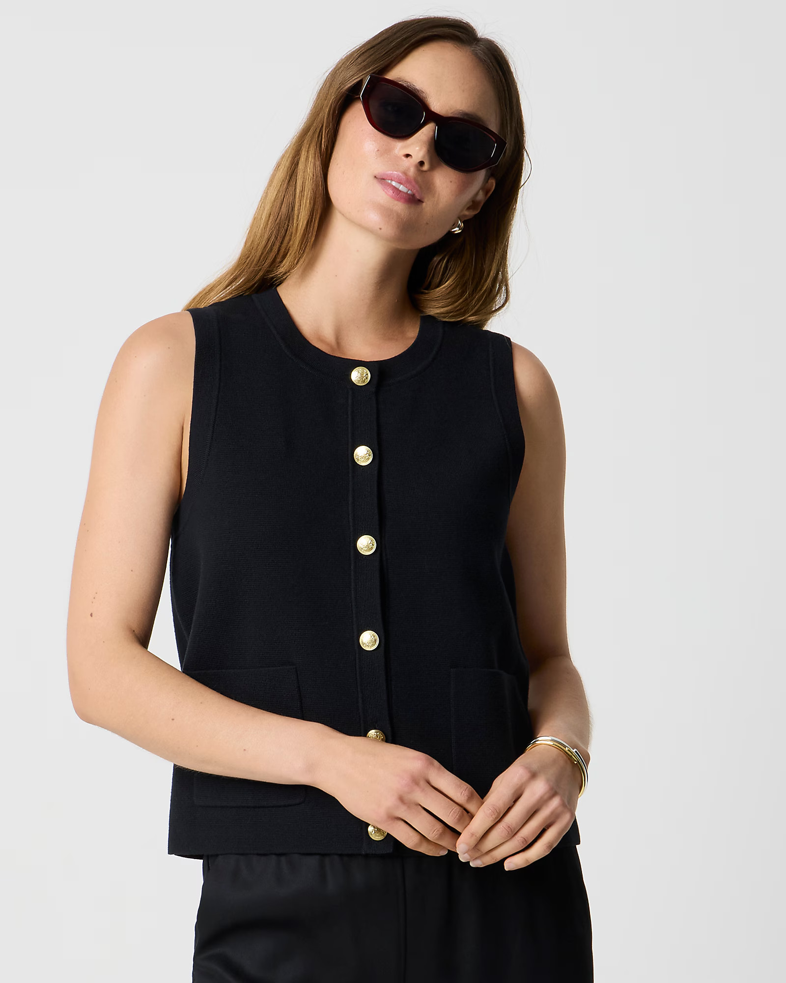 Button-up sweater-vest | J.Crew Factory