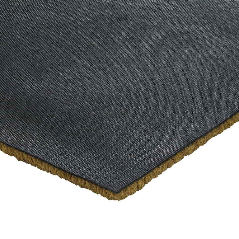 My Texas House Natural/Red Joy Bows Outdoor Coir Doormat, 18" x 30" | Walmart (US)