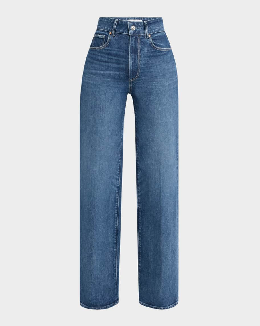 PAIGE Sasha Wide-Leg Jeans | Neiman Marcus