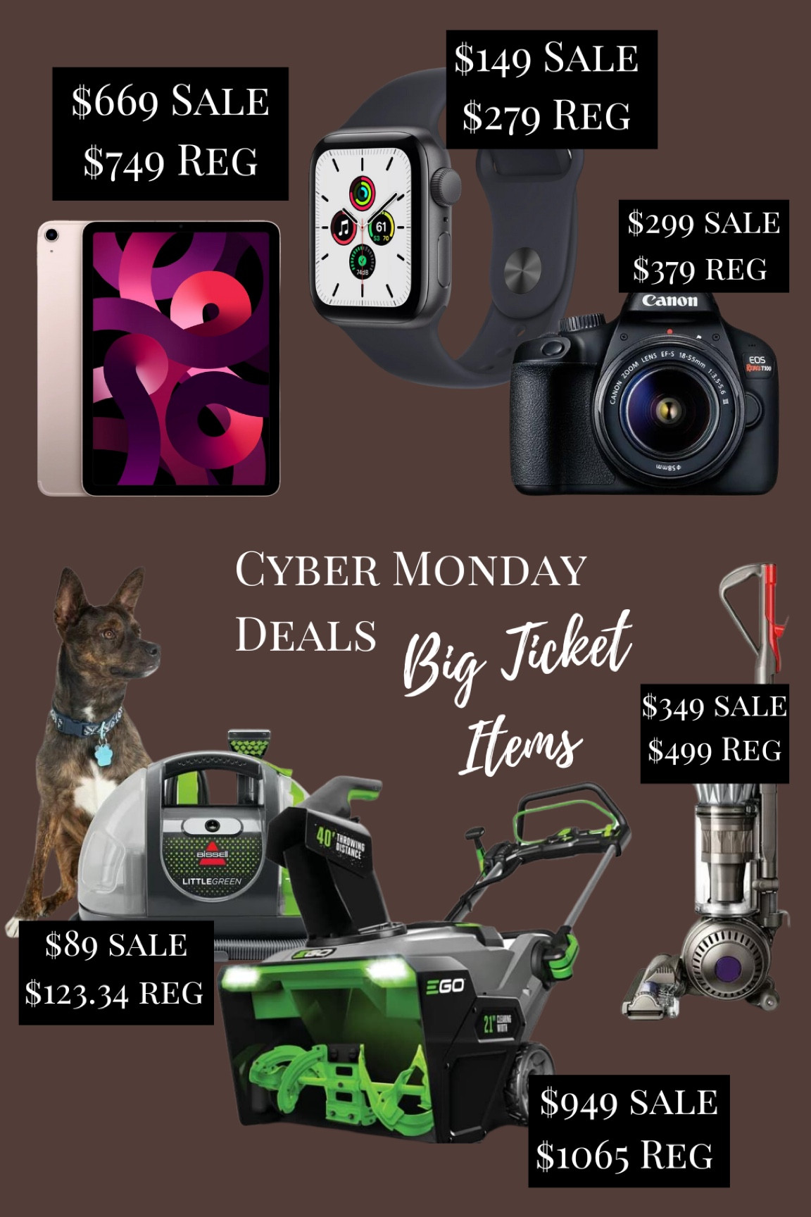 Cyber Monday deals!  Some big ticket items that we love. 

#LTKhome #LTKHoliday #LTKSeasonal