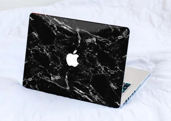 Black Marble MacBook Decal Skin MacBook decal sticker MacBook Pro Retina Cover MacBook Air Acer Asus | Etsy DE