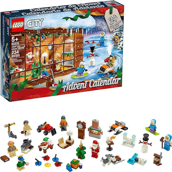 LEGO City Advent Calendar 60235 Building Kit (234 Pieces) (Discontinued by Manufacturer) | Amazon (US)