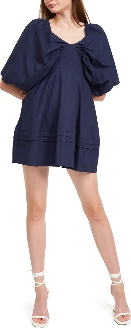 Avery Poplin Minidress | Nordstrom