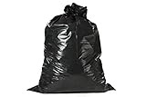 Plasticplace Contractor Trash Bags 33 Gallon - 3.0 Mil, Black Heavy Duty Garbage Bag 33” x 39” (50 C | Amazon (US)