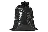 Plasticplace Contractor Trash Bags 33 Gallon - 3.0 Mil, Black Heavy Duty Garbage Bag 33” x 39” (50 C | Amazon (US)