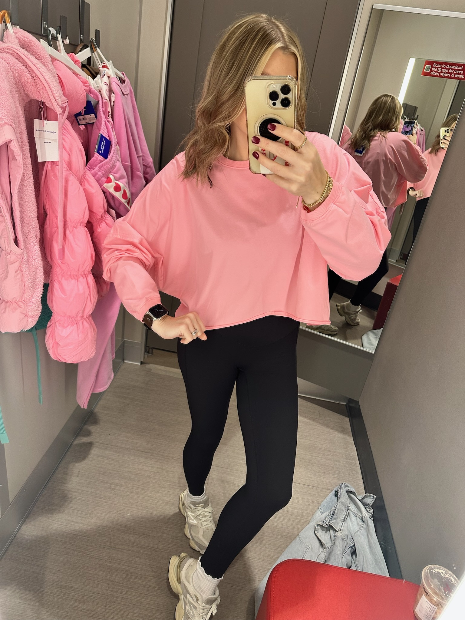 10/10 on this fit! This cropped long sleeve athleisure top is so cute! Easy to pair with leggings for a workout but can also pair with jeans for a different look! Thesavannahk women’s fashion finds women’s cropped shirt womens cropped workout shirt target new arrivals casual outfit ideas 

#LTKmomlife #LTKgrwm #LTKFindsUnder50