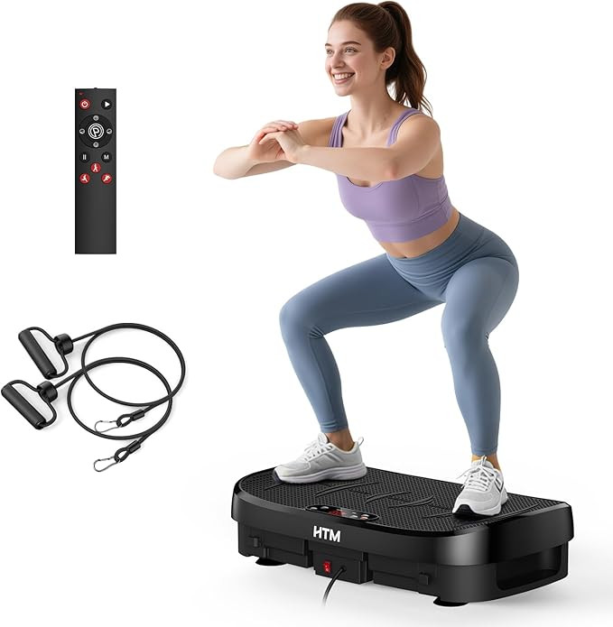 Vibration Plate Exercise Machine - 330lbs Weight Capacity, 120 Speed Levels, Full Body Workout Sh... | Amazon (US)