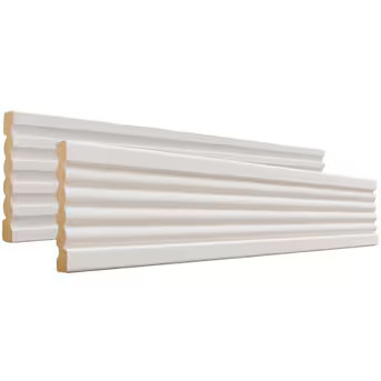 EverTrue 19/32-in x 3-3/8-in x 8-ft Primed Pine MDF Casing | Lowe's
