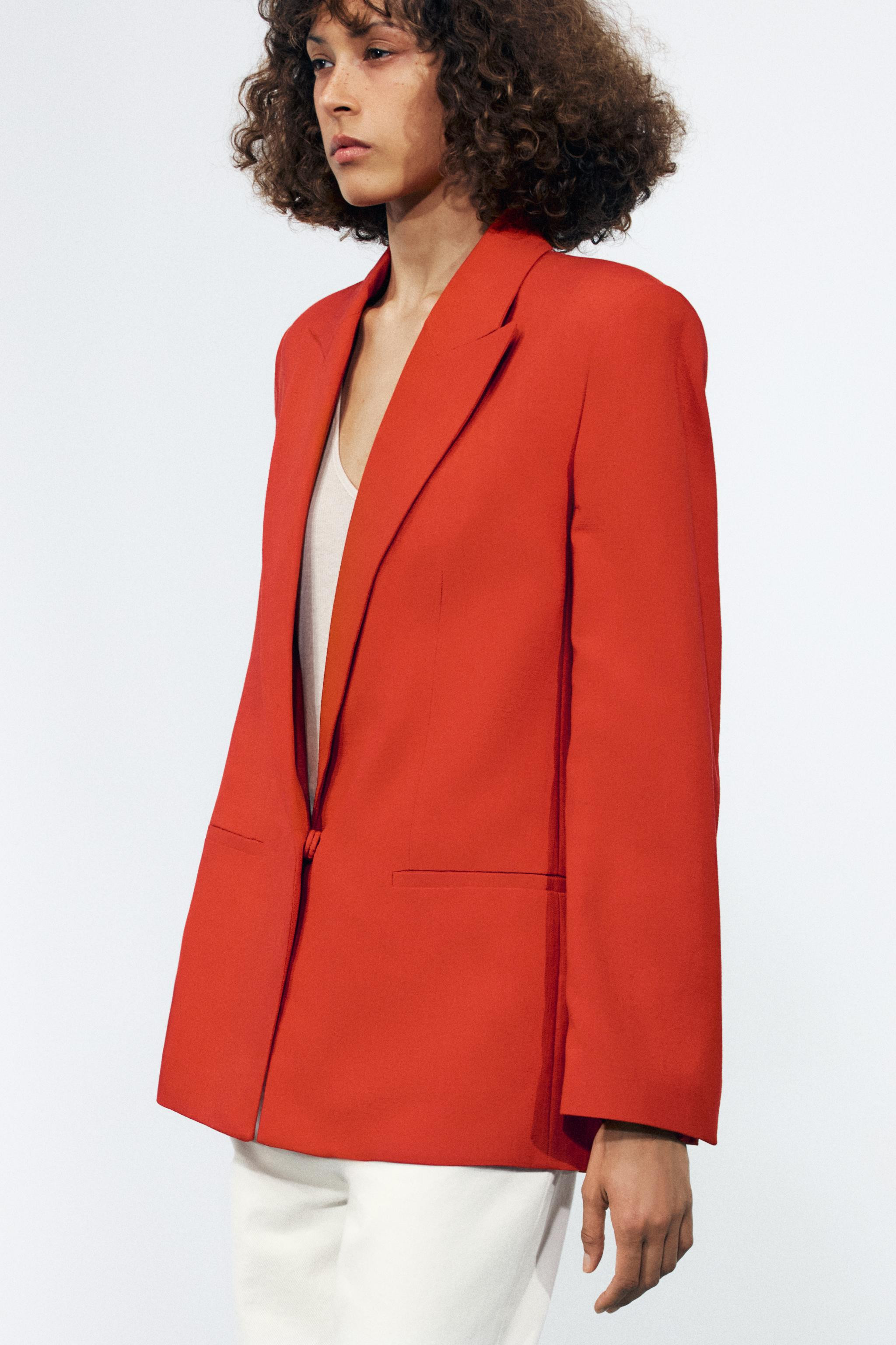 ZW COLLECTION DOUBLE BREASTED JACKET | Zara US