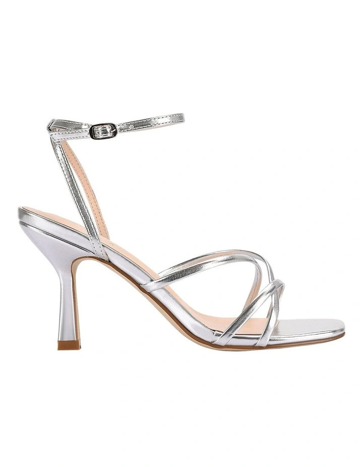 Penelope Strappy Sandals in Silver | Myer