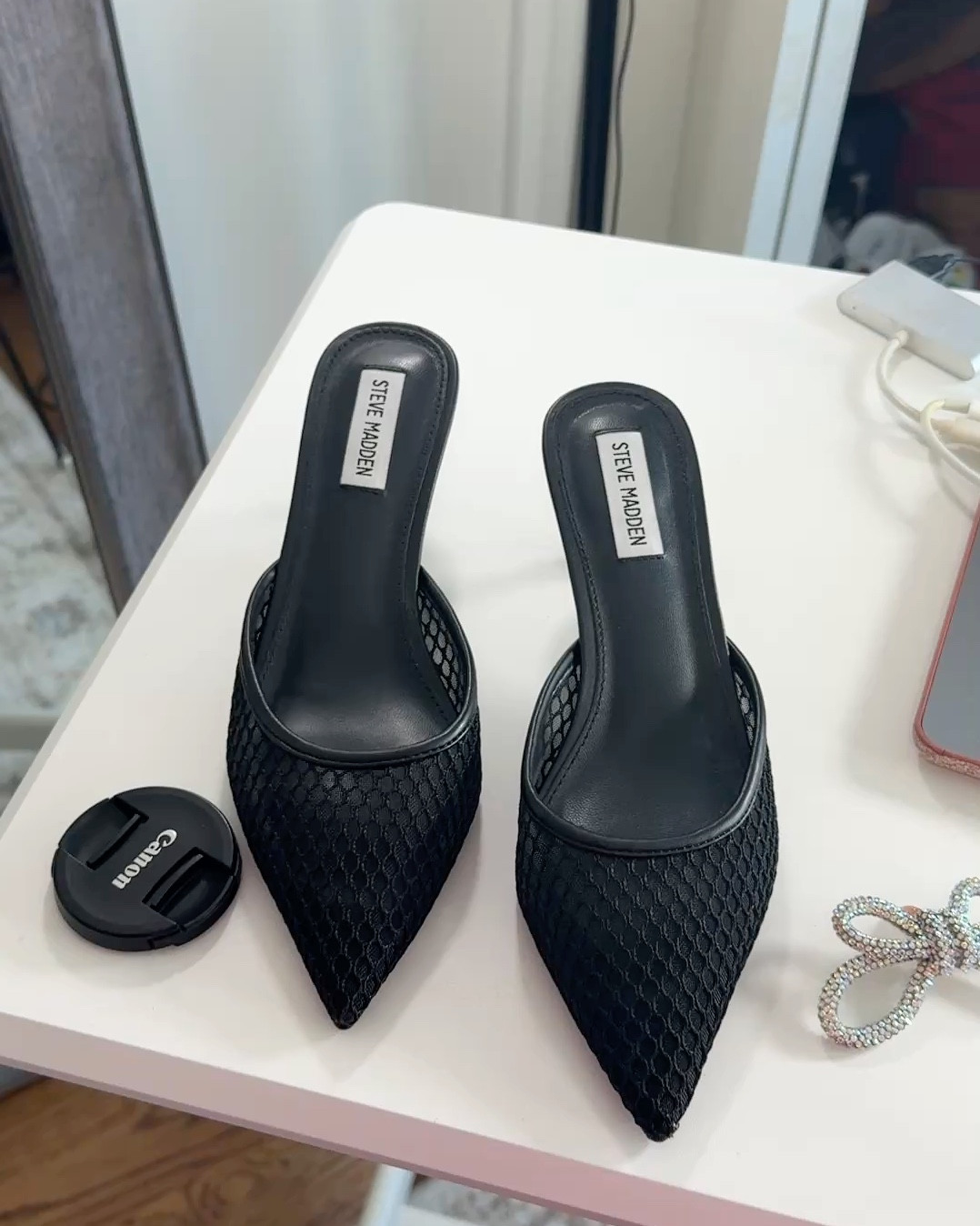 Clip on bows for shoes. 

#LTKFindsUnder50 #LTKShoeCrush #LTKHoliday