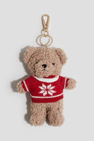 H & M - Fluffy Bag Charm - Beige | H&M (US + CA)