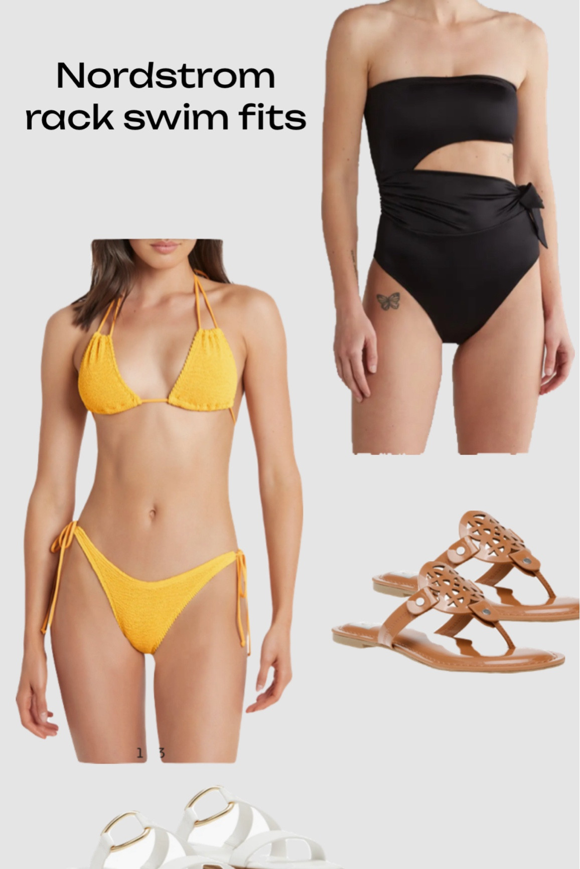 Summer swimwear for all events! European summer clothing and swimsuits! Black and white swimsuit. YSL bag and cute accessories . 

#LTKSeasonal #LTKSwim #LTKStyleTip