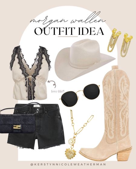 MORGAN WALLEN CONCERT FIT

Outfit inspiration for the next concert you’re going to! 

Country Concert Outfit

This western look is perfect for your next country music festival, Nashville trip, or bachelorette party!

Country concert outfit, western fashion, concert outfit, western style, rodeo outfit, cowgirl outfit, cowboy boots, bachelorette party outfit, Nashville style, Texas outfit, sequin top, country girl, Austin Texas, cowgirl hat, pink outfit, cowgirl Barbie, Stage Coach, country music festival, festival outfit inspo, western outfit, cowgirl style, cowgirl chic, cowgirl fashion, country concert, Morgan wallen, Luke Bryan, Luke combs, Taylor swift, Carrie underwood, Kelsea ballerini, Vegas outfit, rodeo fashion, bachelorette party outfit, cowgirl costume, western Barbie, cowgirl boots, cowboy boots, cowgirl hat, cowboy boots, white boots, white booties, rhinestone cowgirl boots, silver cowgirl boots, white corset top, rhinestone top, crystal top, strapless corset top, pink pants, pink flares, corduroy pants, pink cowgirl hat, Shania Twain, concert outfit, music festival Cute Nashville outfit idea! Trendy, rodeo fashion, cowboy hat, cowboy, trucker, hat, fringe bag, gold, hoops, booties, boots, cowgirl, cowboy, jeans, shorts, spring outfit, concert outfit, Nashville outfit, radio outfit, trendy country, concert, outfit, music festival, spring outfit, summer outfit, white blouse, travel outfit, western BoHo chic hippie

#LTKparties #LTKstyletip #LTKfindsunder100

Follow my shop @kerstynweatherman on the @shop.LTK app to shop this post and get my exclusive app-only content!

#liketkit 
@shop.ltk
https://liketk.it/4CalB

#LTKFindsUnder100 #LTKStyleTip #LTKFestival