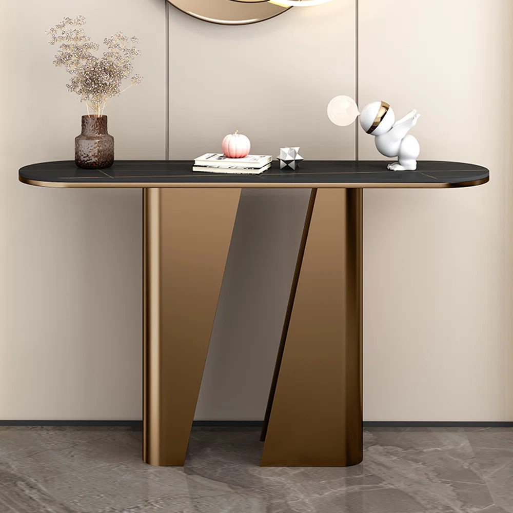 Italian light luxury style console table | Wayfair North America
