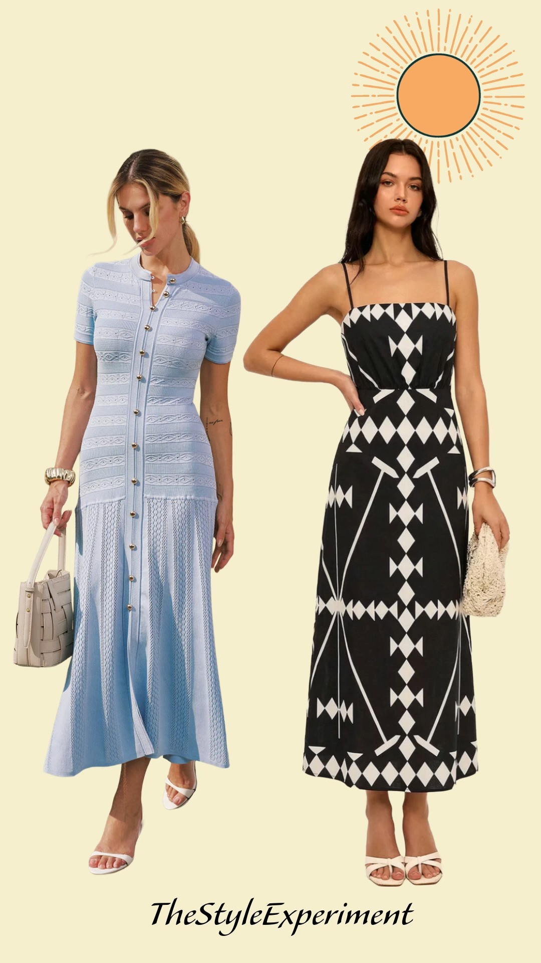 Easy summer dresses that make getting dressed feel effortless ☀️ From elevated knits to bold prints, these are the kind of pieces you can wear on repeat all season long. Perfect for vacation, brunch, dinner dates, or simply feeling put together without overthinking it.  

 #LTKSeasonal #LTKOver40 #LTKTravel