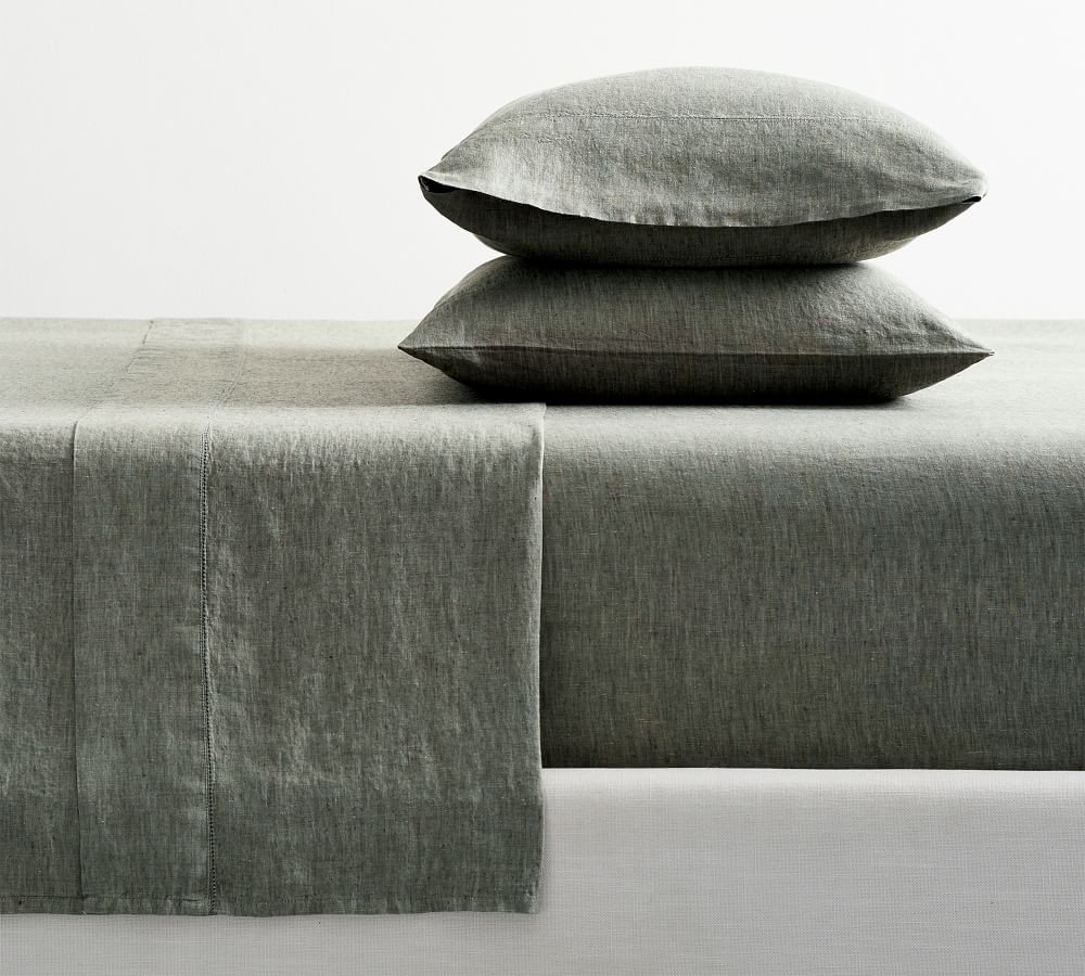Belgian Flax Linen Sheet Set | Pottery Barn (US)
