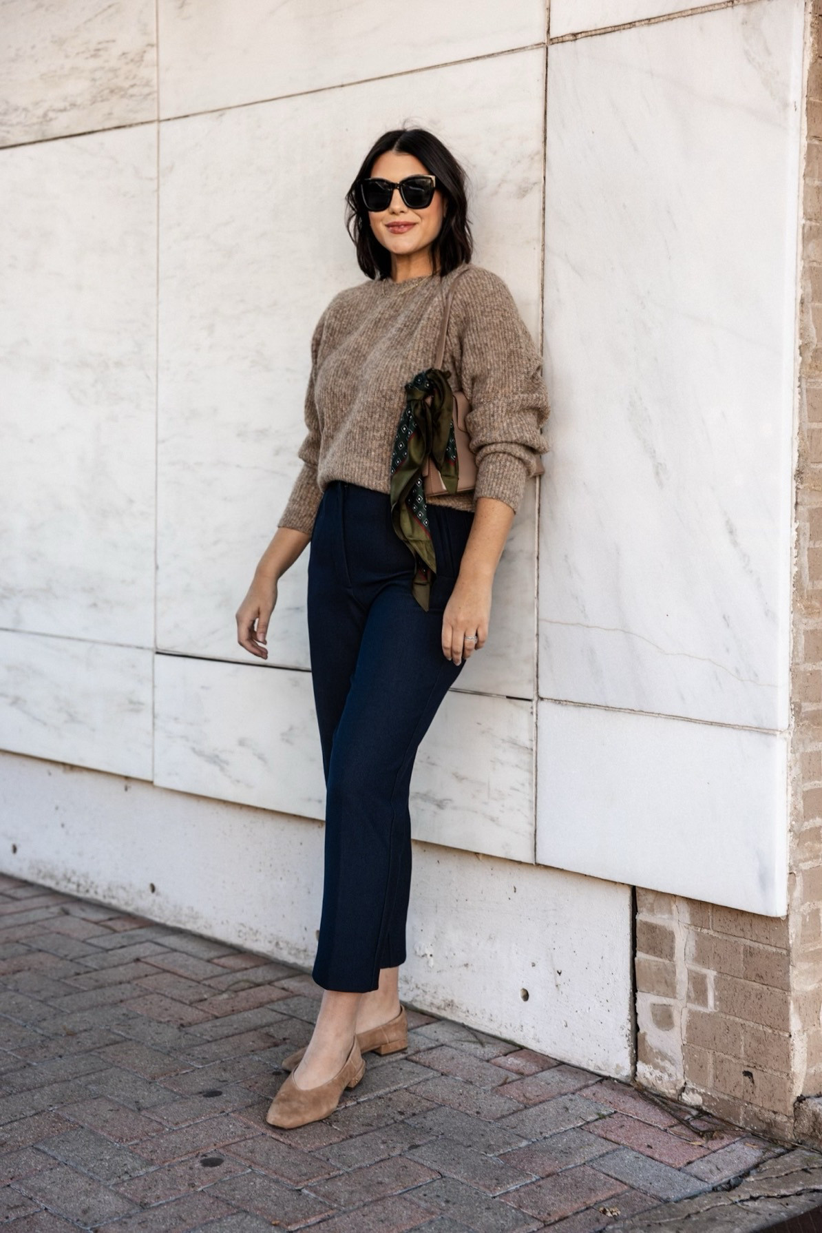 This sweater is one of my recent best sellers! It's so soft and under $100! I am in the medium, true to size fit. 

I'm in the large of the pants, fit is TTS for Zara.  

 