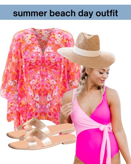 Sunshine ☀️ and summer beach day outfit! 

#LTKSpringSale #LTKswim #LTKSeasonal