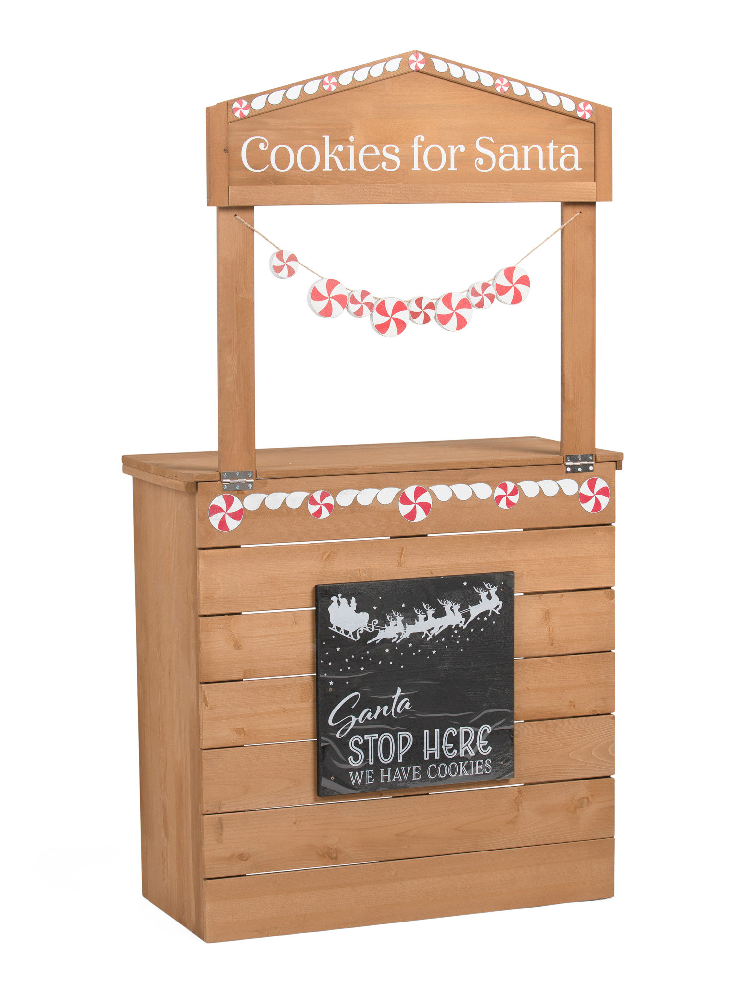 Wooden Cookies For Santa Stand | Pillows & Decor | Marshalls | Marshalls