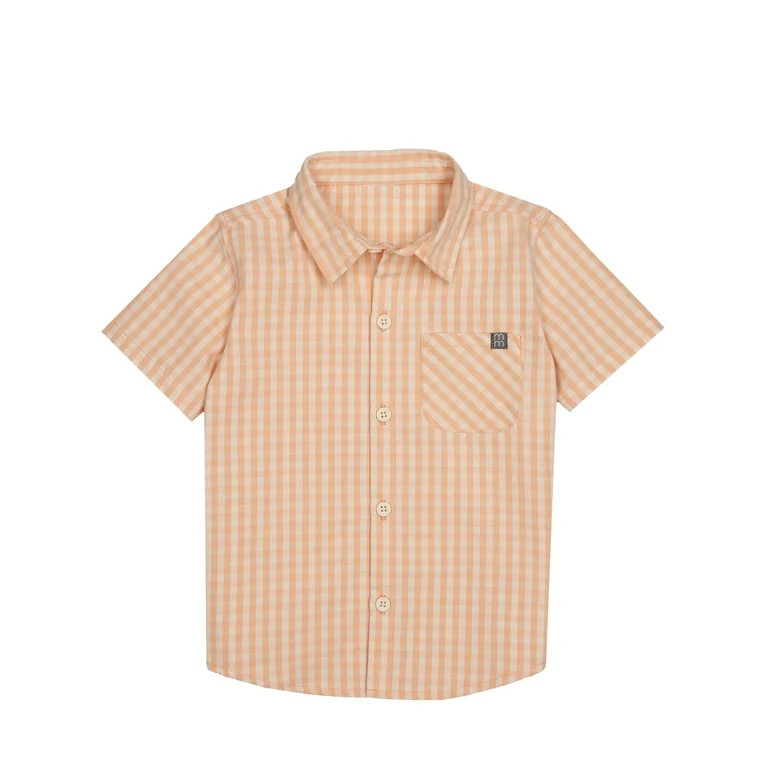 Modern Moments by Gerber Toddler Boy Woven Shirt and Short Set, Sizes 12M-5T | Walmart (US)