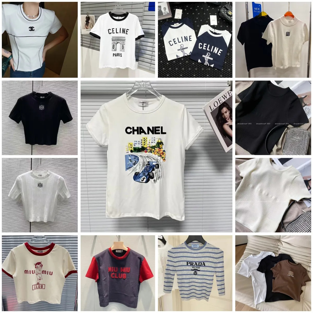 New Fashion Clothing Designer Shirts for Women Summer Outdoor Tops Short Sleeve T-shirt SML | DHGate