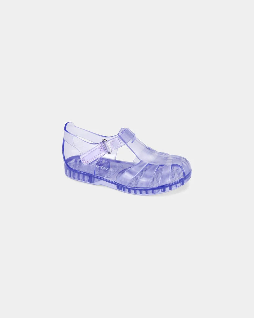 Carter's toddler girl clear sandals 10 Purple | Carter's Inc