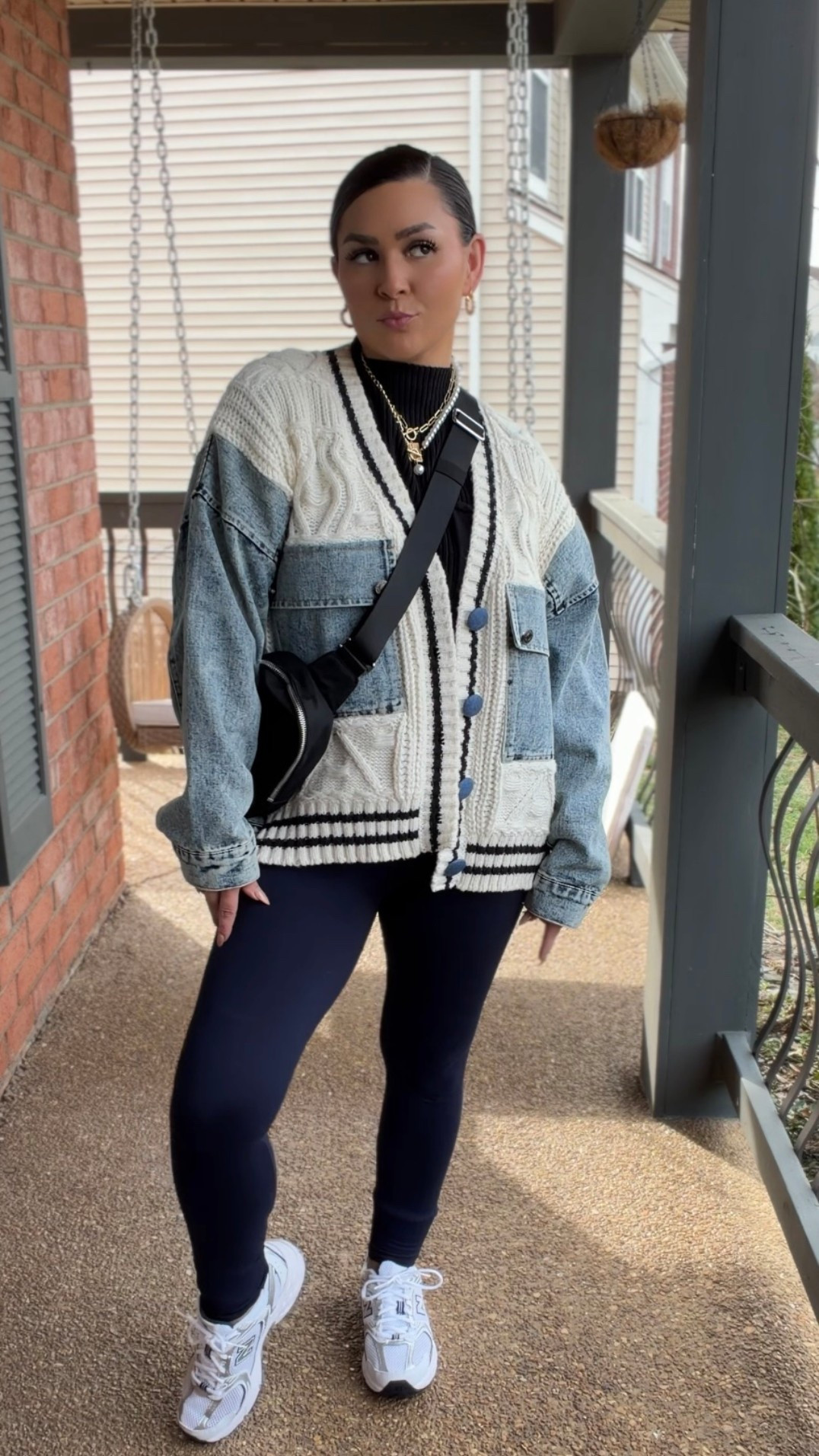 The cutest patchwork denim jacket 