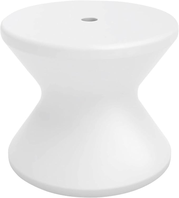 Ledge Lounger in-Pool Side Table with Umbrella Hole (White) | Amazon (US)