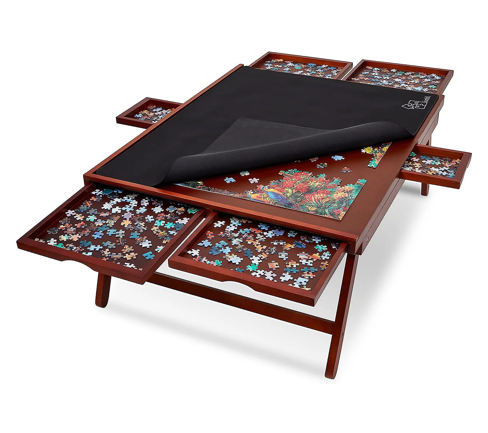 Jumbl 1500 Piece Puzzle Board Table | QVC
