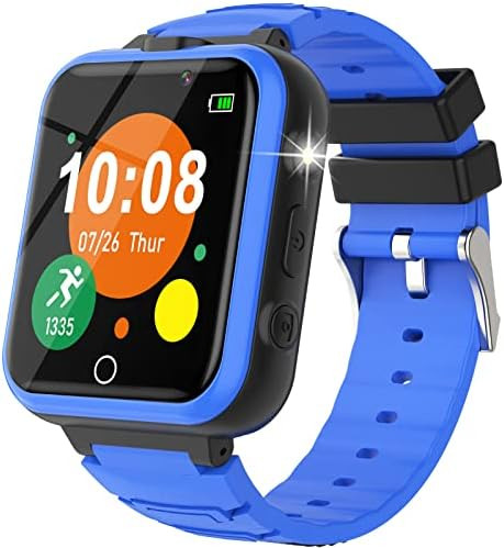 Kids Smart Watch for Boys Girls – Kids Smartwatch Age 4-12 Year with Camera Games Pedometer Alarm Cl | Amazon (US)