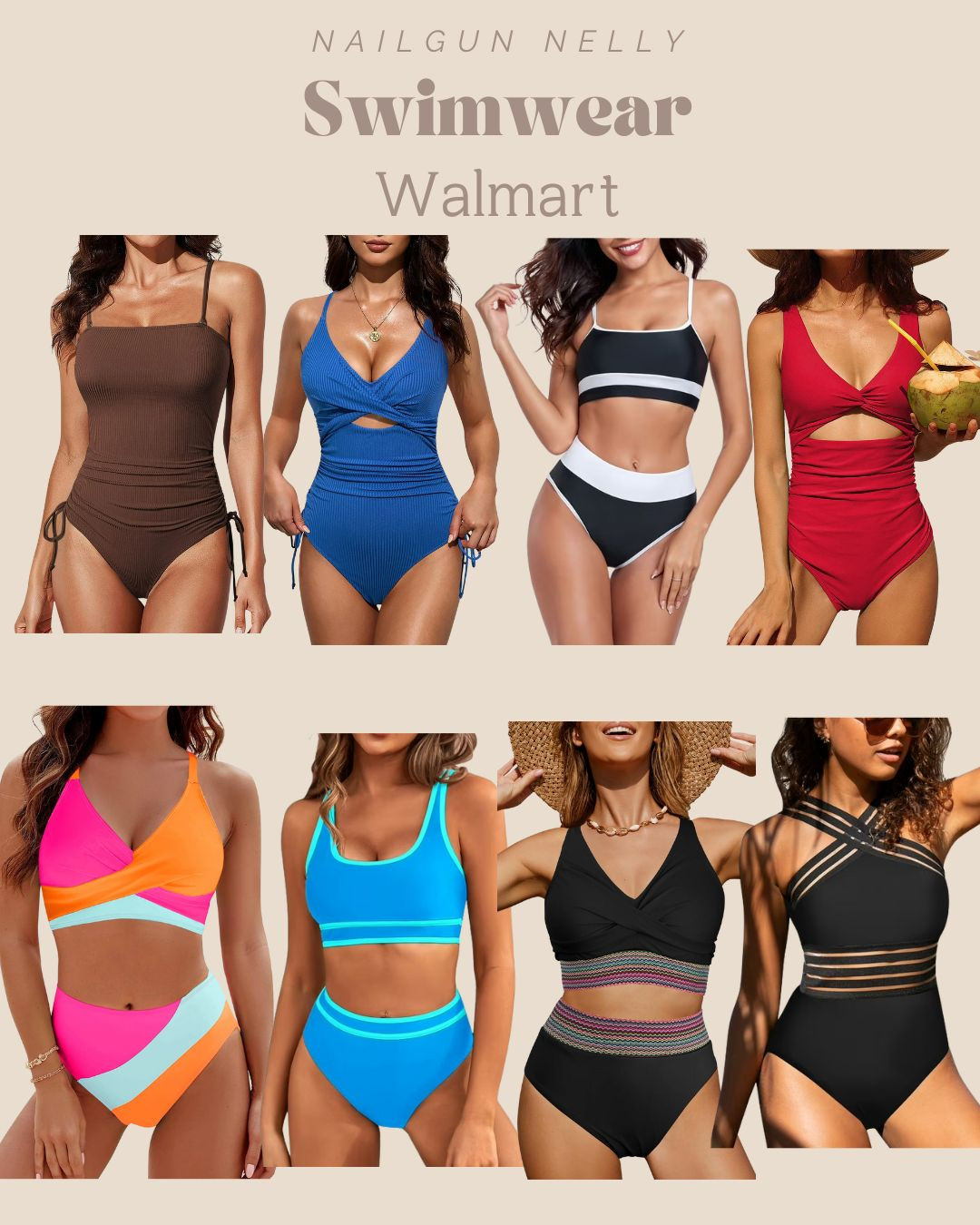 Walmart Swimwear!

one piece women's bathing suit, two piece high waist bikini, red swimsuit, blue bikini  

 #LTKSeasonal #LTKActive #LTKFindsUnder50