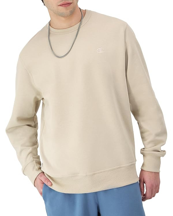 Champion Men's Sweatshirt, Fleece, Crewneck Sweatshirt, Crewneck Sweatshirt for Men (Reg. Or Big ... | Amazon (US)