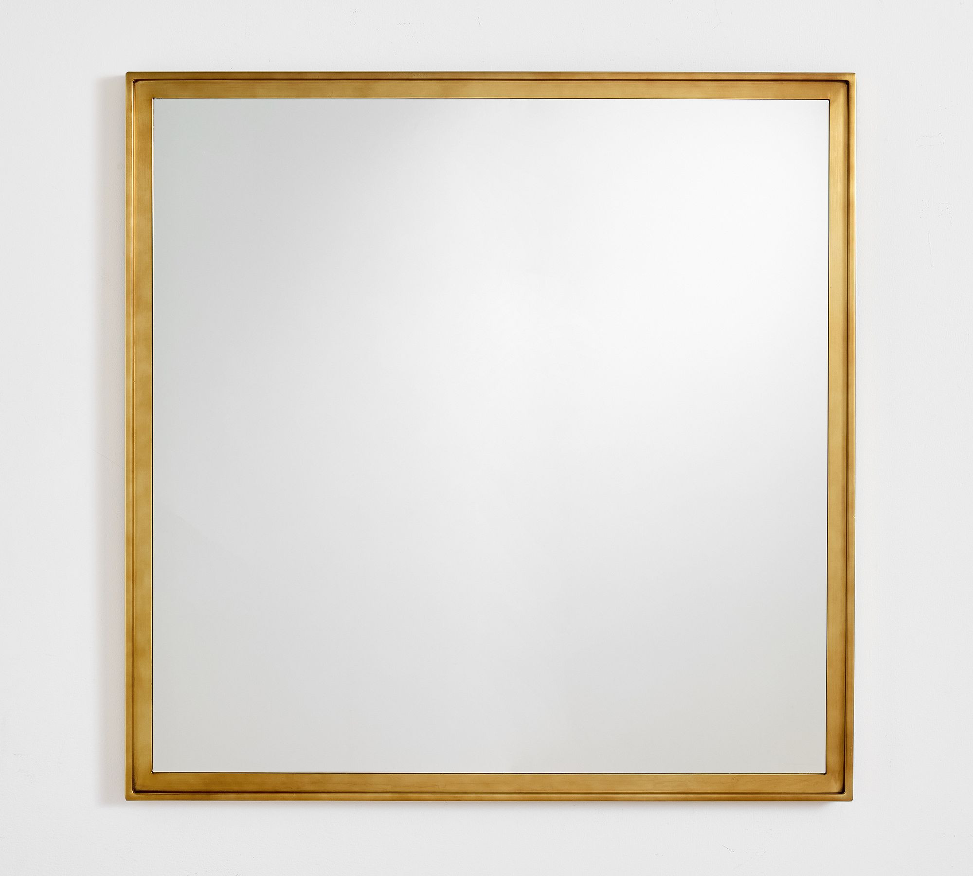 Stowe Wide Profile Square Mirror | Pottery Barn (US)