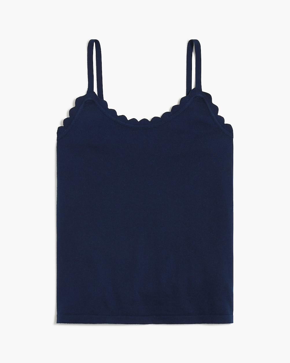 Scalloped sweater shell | J.Crew Factory