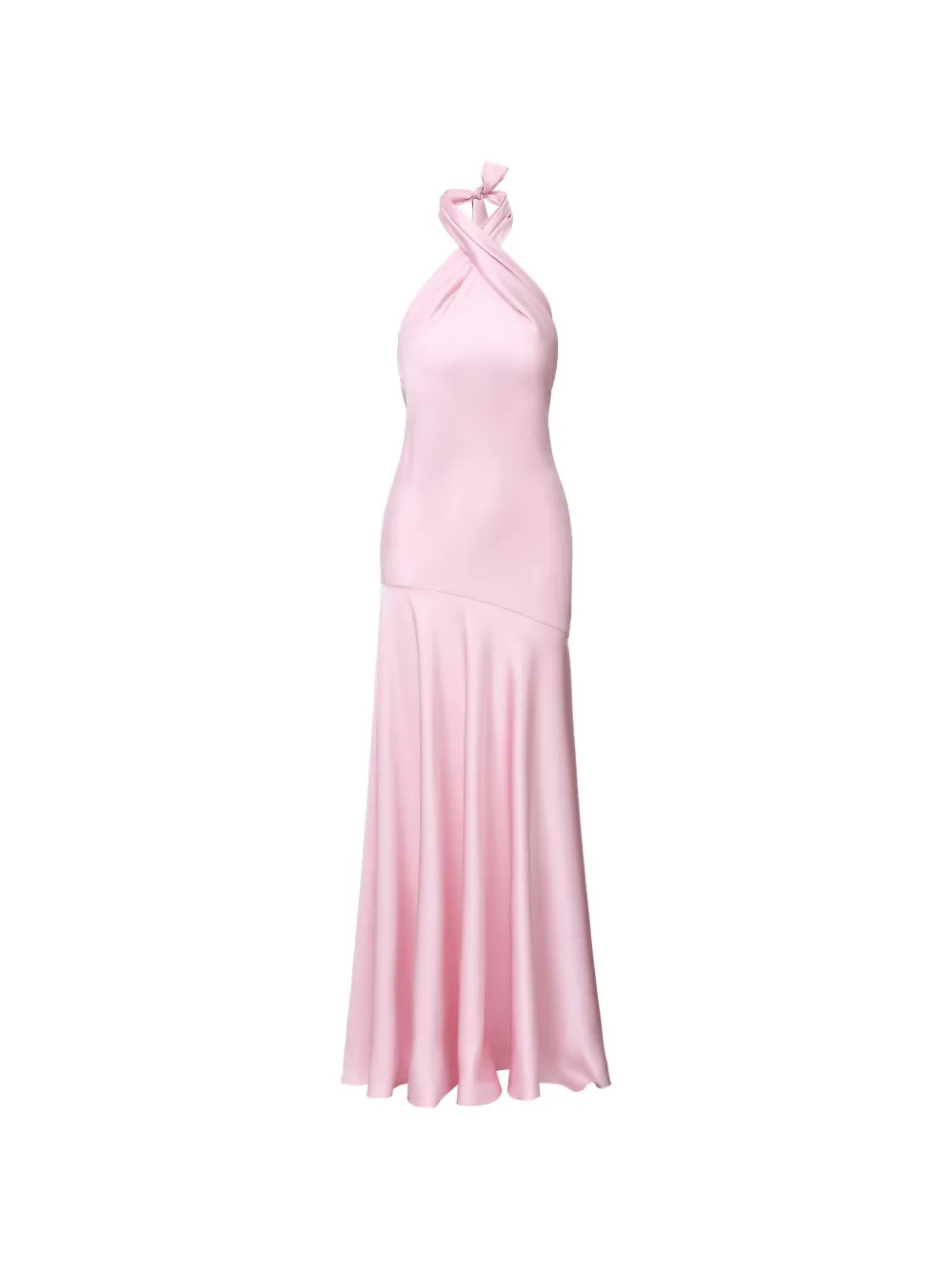 IL VOLO Halter Neck Maxi Dress | Pink | FARFETCH FR | Farfetch Global