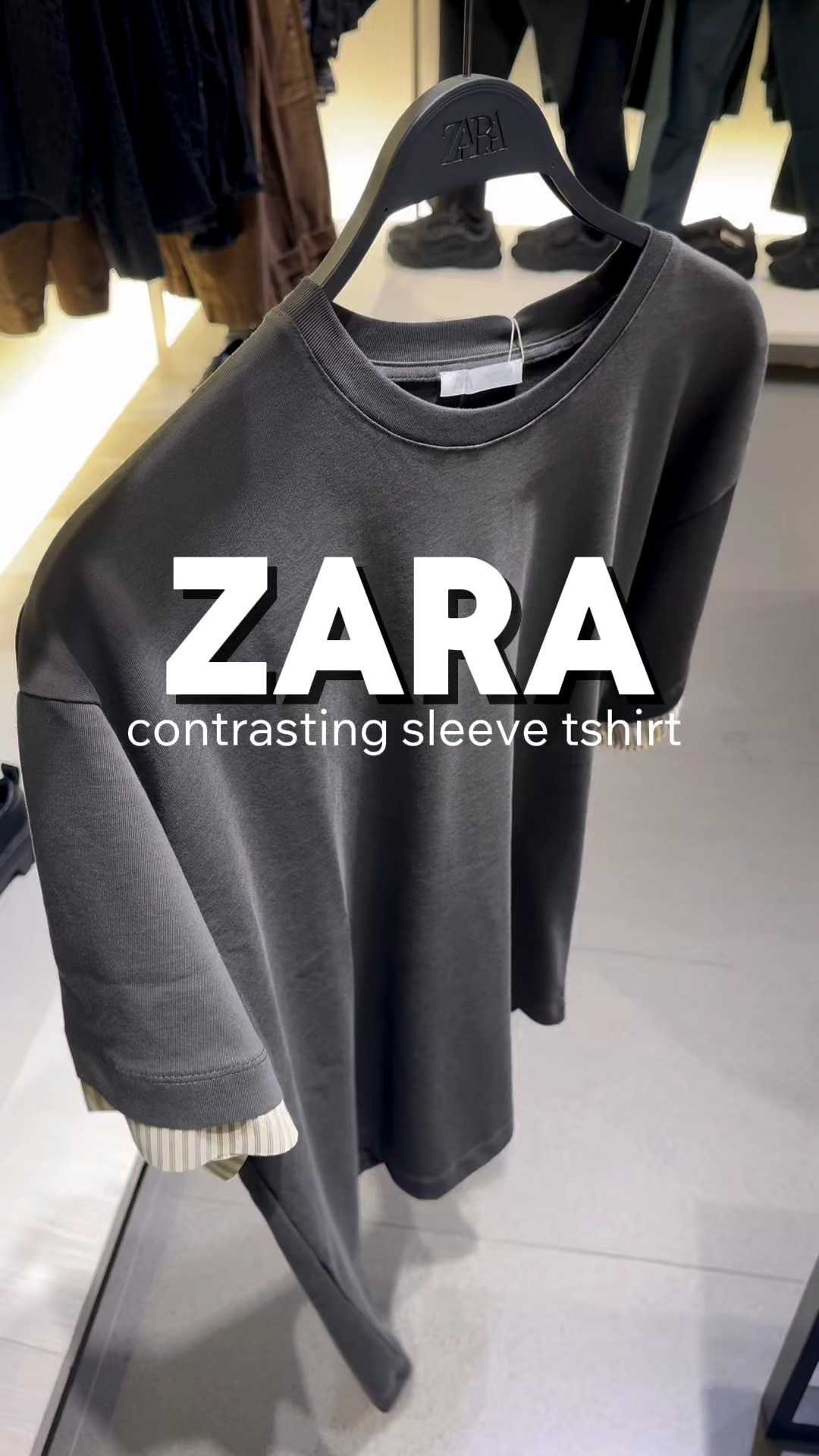 Contrasting sleeve tshirt from Zara man. Good men’s tshirt for a concert. Sleeves run a little big 

#LTKStyleTip #LTKMens