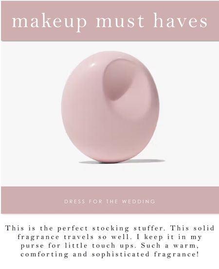 The best perfume, a clean, warm and sophisticated fragrance that’s easy to wear. You from Glossier is one of the best solid perfumes I’ve ever used. Perfect for travel, I keep it in my purse. Gift for her, fragrance gifts, best perfume, stocking stuffer, gift under $50, gift for friends, gift for mom.

#LTKGiftGuide #LTKbeauty #LTKover40