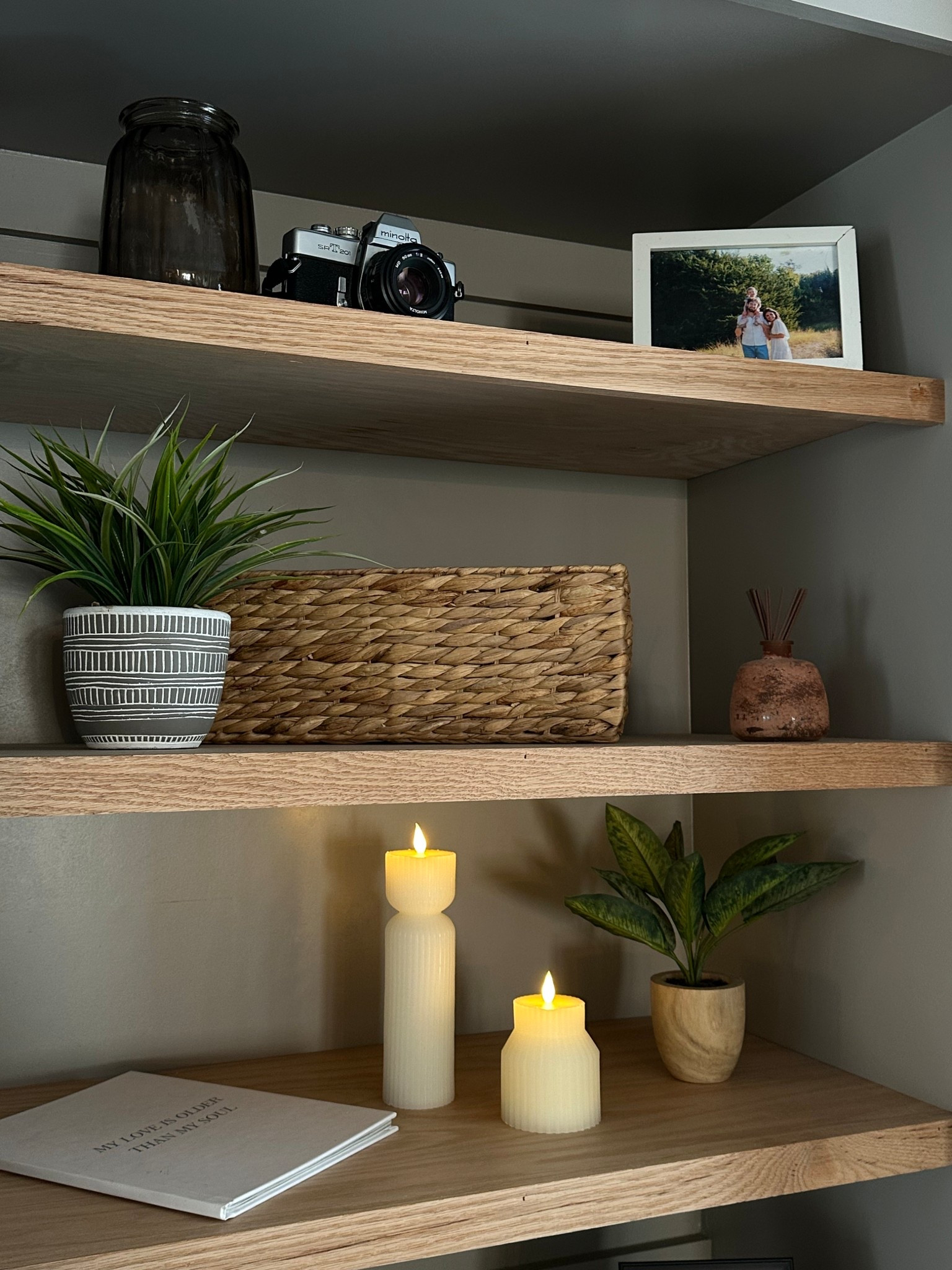 walmart shelf decor ✨