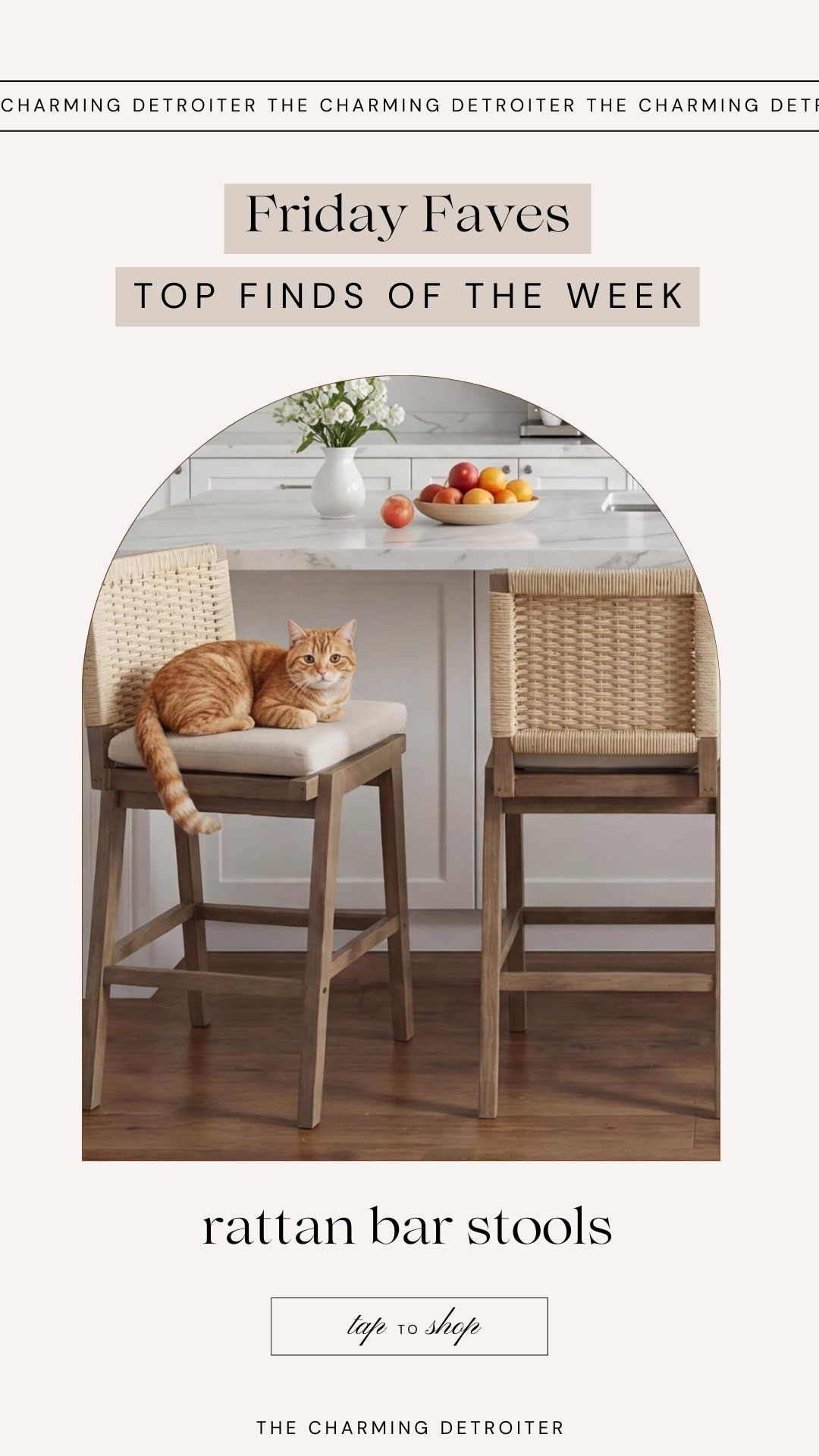 rattan bar stools kitchen reset

#LTKmorningroutine #LTKHome