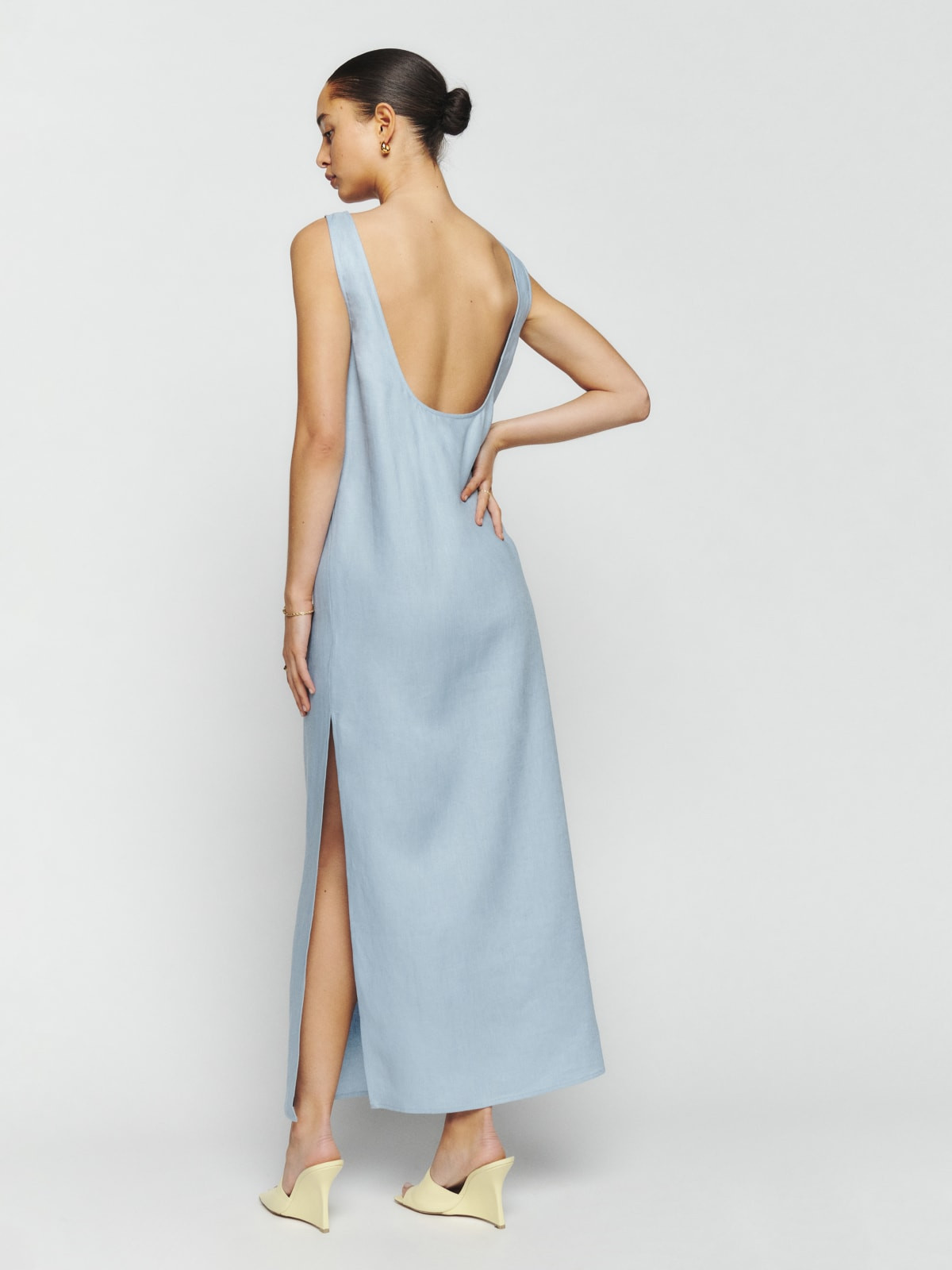 Marcie Linen Dress | Reformation (Global)