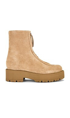 Schutz Farrah Bootie in Warm Sand from Revolve.com | Revolve Clothing (Global)