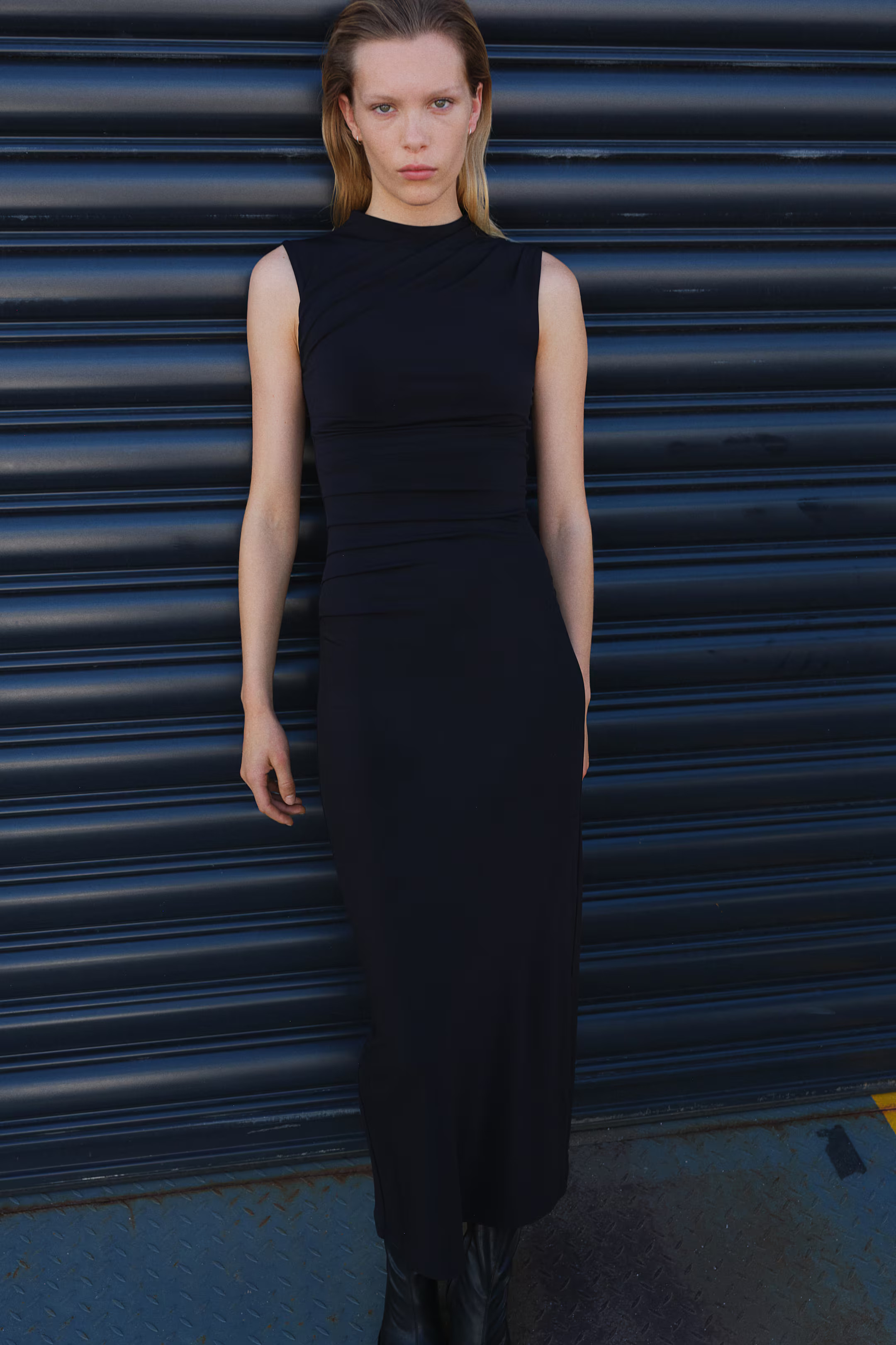 Draped Bodycon Dress - Dark khaki green - Ladies | H&M US | H&M (US + CA)