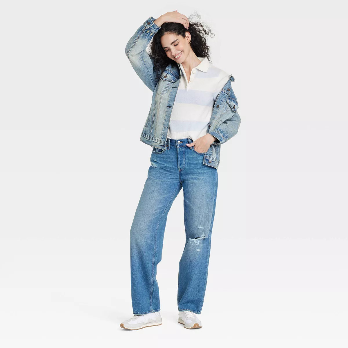 Women's Mid-Rise 90's Baggy Jeans - Universal Thread™ | Target