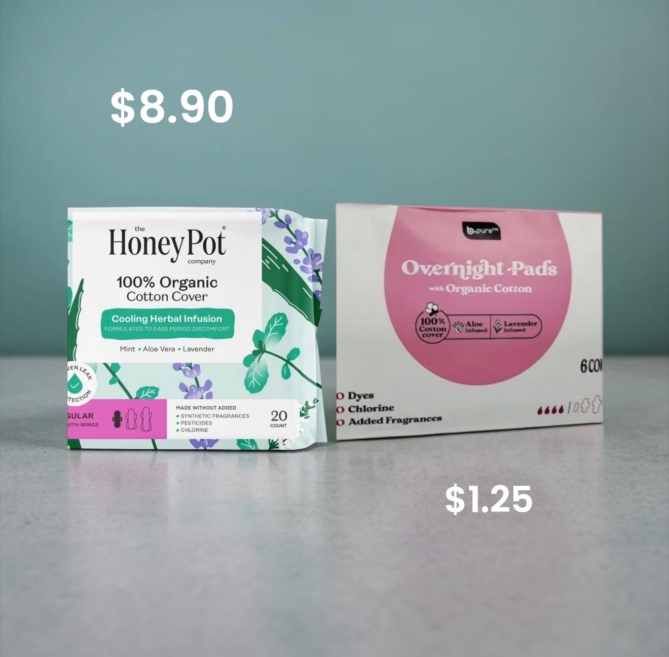 overnight comfort / organic cotton / breathable feel / leak protection / gentle care / clean ingredients / soft + secure / all-night coverage / sensitive skin friendly / toxin-free vibes / everyday essential / budget beauty win / stay fresh / peace of mind / simple + effective

Caption:
A gentle, organic cotton option that gives you overnight protection similar to HoneyPot—comfortable, breathable, and a great budget-friendly swap for your routine.

Hashtags:
#femininecare #organiccotton #periodcare #beautydupe #selfcareessentials #dollartreefinds #affordableliving #wellnessroutine #cleanproducts #everydayessentials