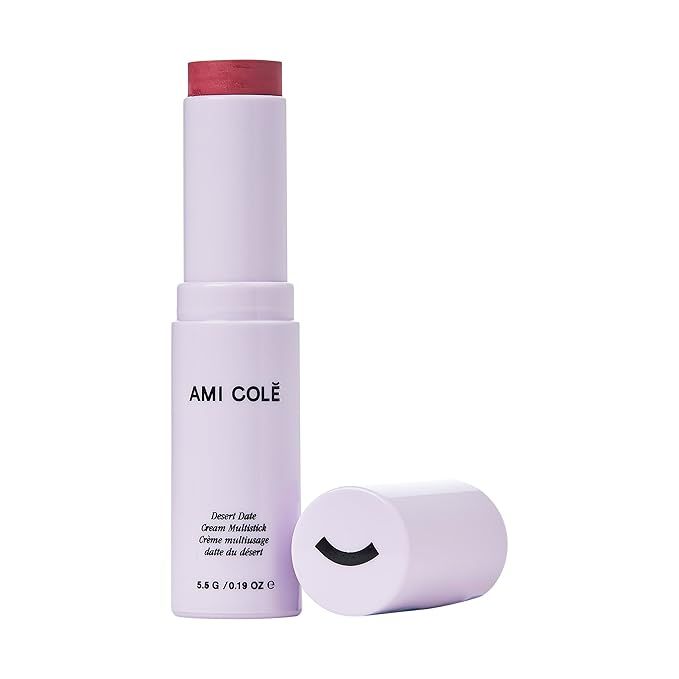 AMI COLÉ Desert Date Cream Multistick Lip and Cheek Tint (Hibiscus), moisturizing lip tint, lip ... | Amazon (US)